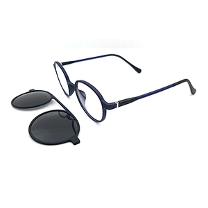 soft safety hot selling wholesale price optical tr90 clip on sunglasses