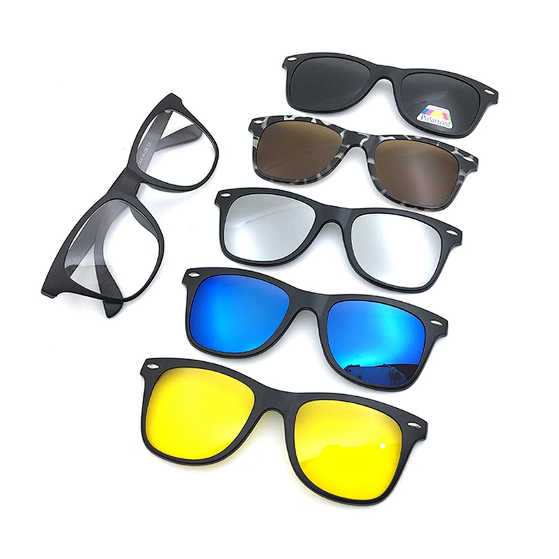new arrived hot sale night vision protective optical frame clip on glasses