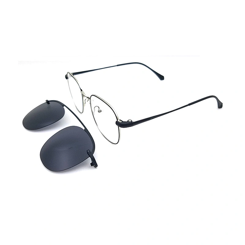 unisex design optical magnetic metal clip on sunglasses wholesale
