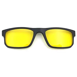 high quality new design 5 in 1 magnet eyewear crazy glasses frames