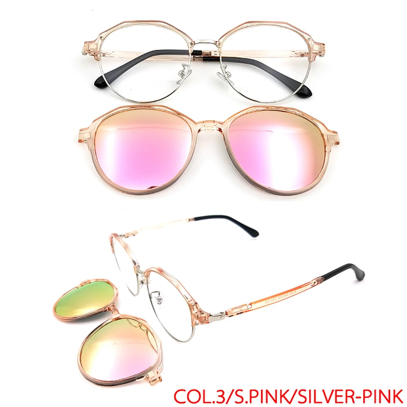 shenzhen factory produce high quality clip on glasses new model eyewear