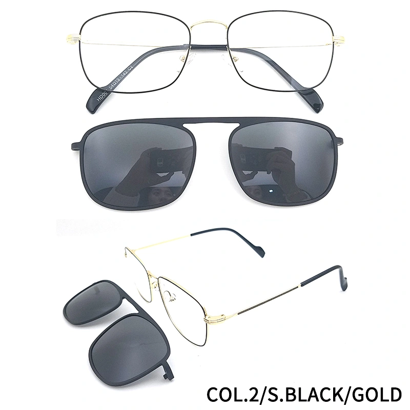high quality polarized UV400 customer logo optical clip on eyeglasses