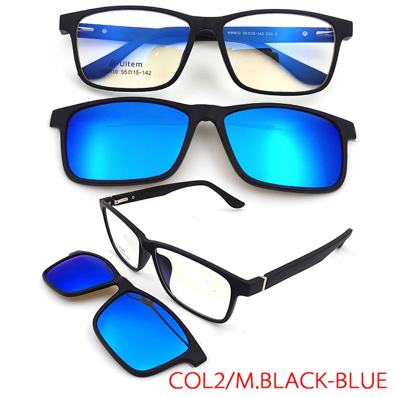 new model fashion design optical frame ultem clip on eyewear glasses for amazon