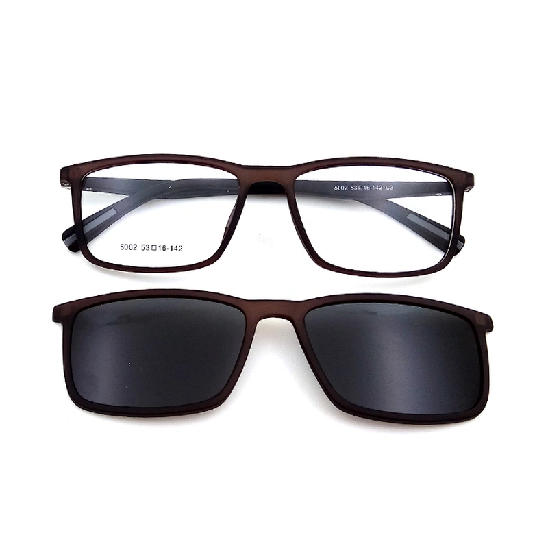 good quality tac polarized lens tr90 magnetic optical clip on sunglasses