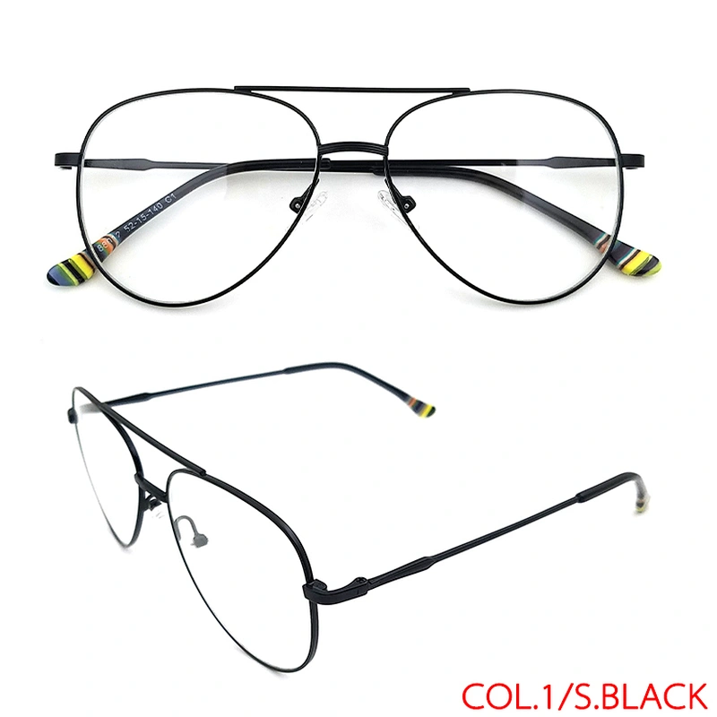Wholesale Metal Optical Man Woman Square High Quality Glasses Eyeglasses Frame