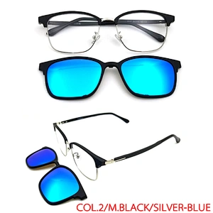 italy design magnetic optical frame with TAC lens sunglasses