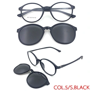 new design high quality TR90 frame clip on eyewear glasses with polarized