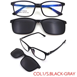 new design high quality clip on eyewear sunglasses with polarized for driver