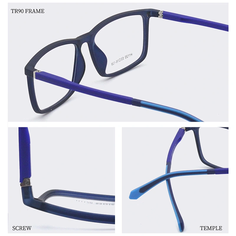 2019 hot selling  tr90 eyewear frame polarized clip on glasses for aliexpress