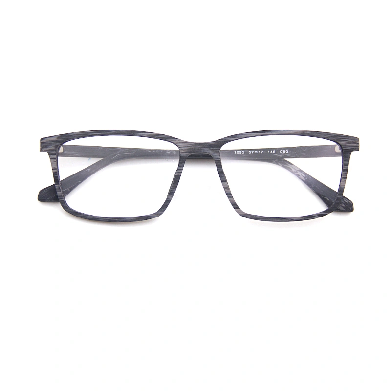 hot sale Colorful plastic optical fashion wooden design acetate eyeglasses