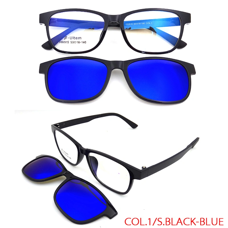 high quality ready stock optical glasses polarized clip on eyeglasses wholesale