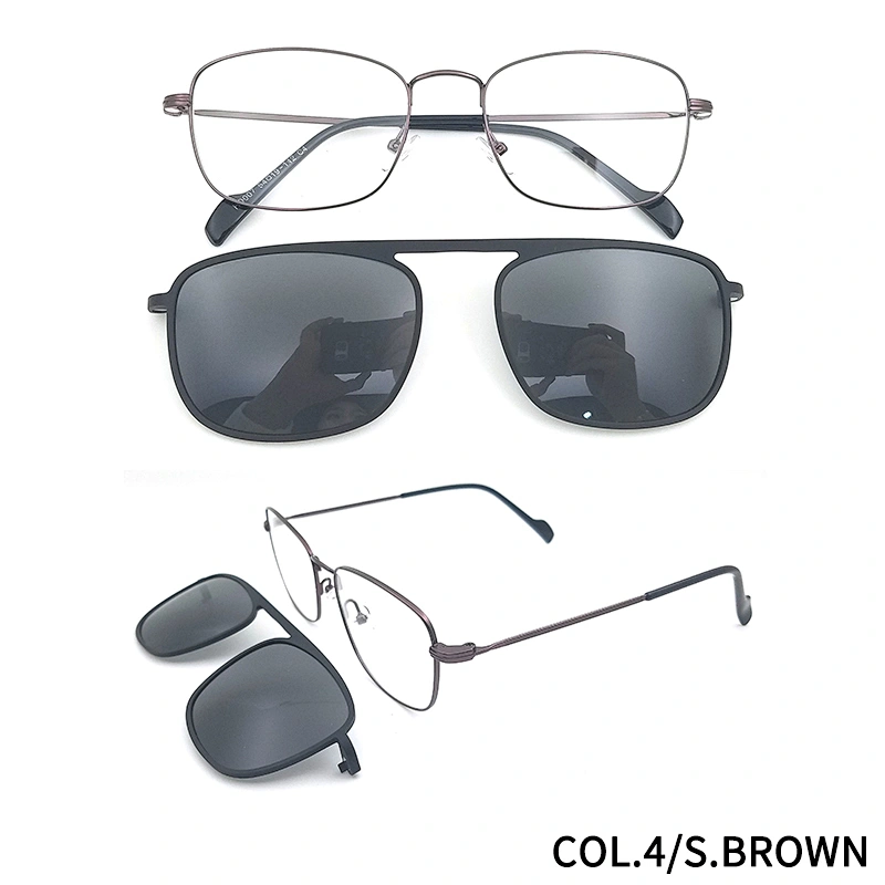 high quality polarized UV400 customer logo optical clip on eyeglasses