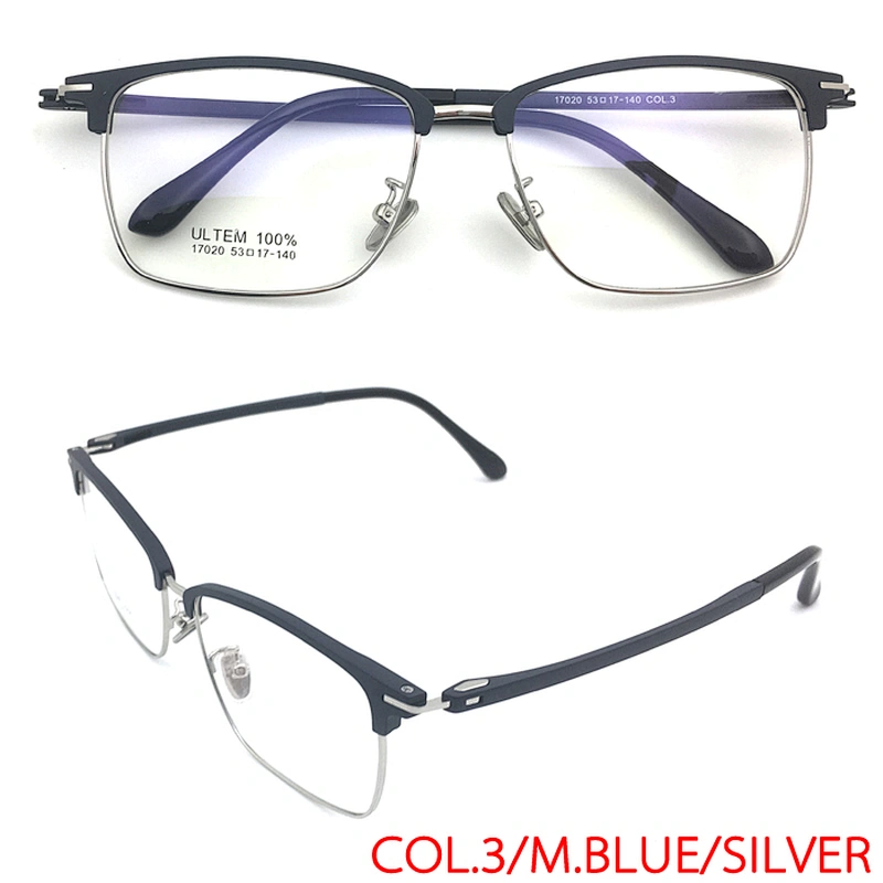 Glasses Prescription Optical Manufacturer Plastic Square Frame Eyeglasses