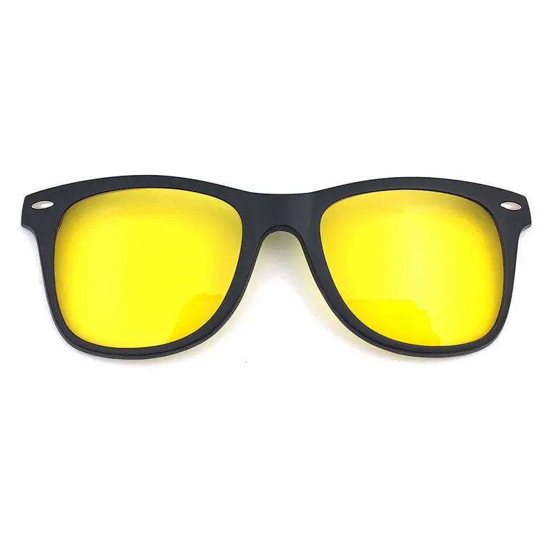 new arrived hot sale night vision protective optical frame clip on glasses