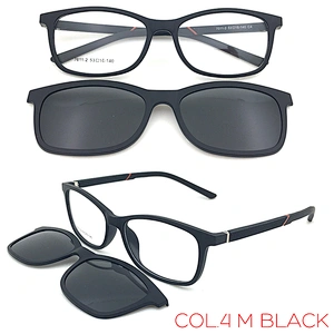 new design good model ready wholesale korean tr90 clip on glasses frames