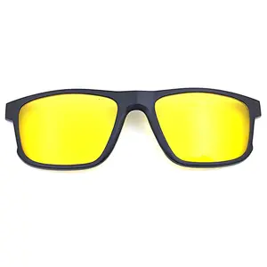 ready stock night vision lens with magnet clip on glasses for custom logo