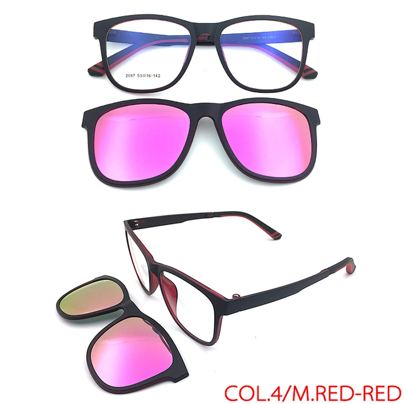 new arrived fashion ultem magnetic clip on glasses eyewear frames
