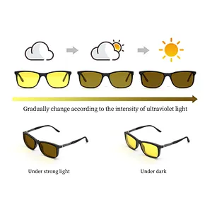 good price hd day night safety view vision driving photochromic sunglasses glasses