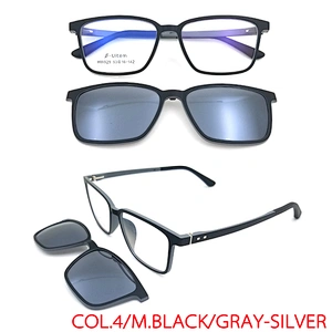 high quality glasses ultem metal clip on optical frame with custom logo