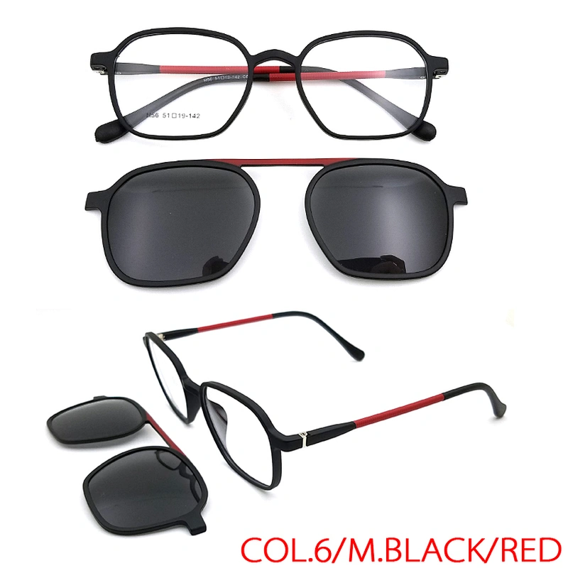 hot sale cheap cost ready stock  magnetic tr90 optical clip on eyeglasses frame