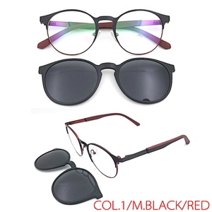 hot selling strong tac polarized laser model metal clip on sunglasses