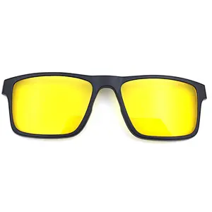 hot selling cheap low price cost TAC lens magnetic clip on eyewear frame