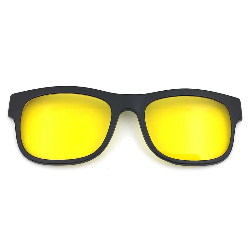 2020 new fashion designer clip on glasses eyewear with magnet polarized