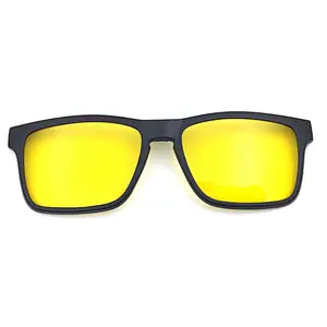hot selling fashion design 5 clips magnet glasses wholesale