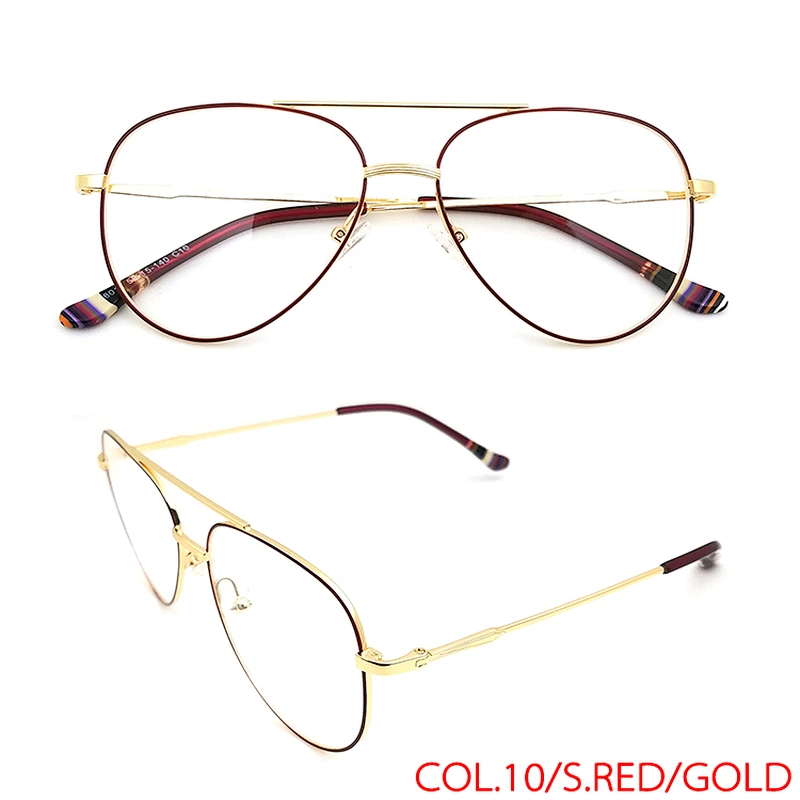 Metal Optical Man Woman Square High Quality Glasses