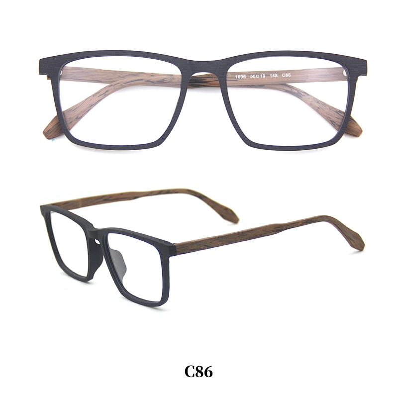 2019 spectacle luxury wooden acetate latest eyewear glasses frames