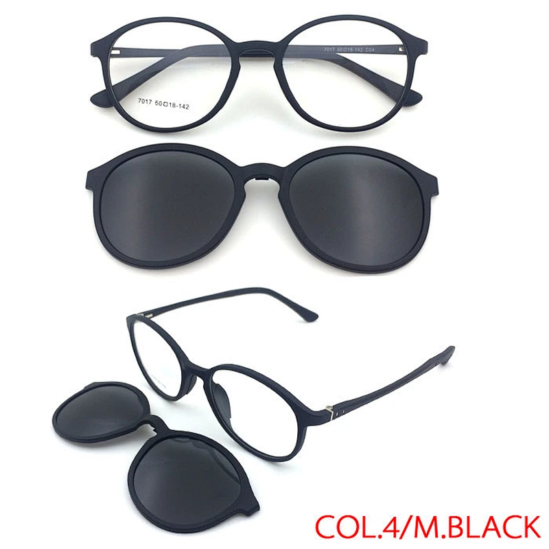 new design high quality TR90 frame clip on eyewear glasses with polarized