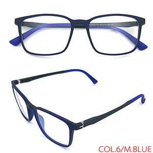 Glasses Square Optical Manufacturer Plastic Myopia Flexible Eyeglasses Frame