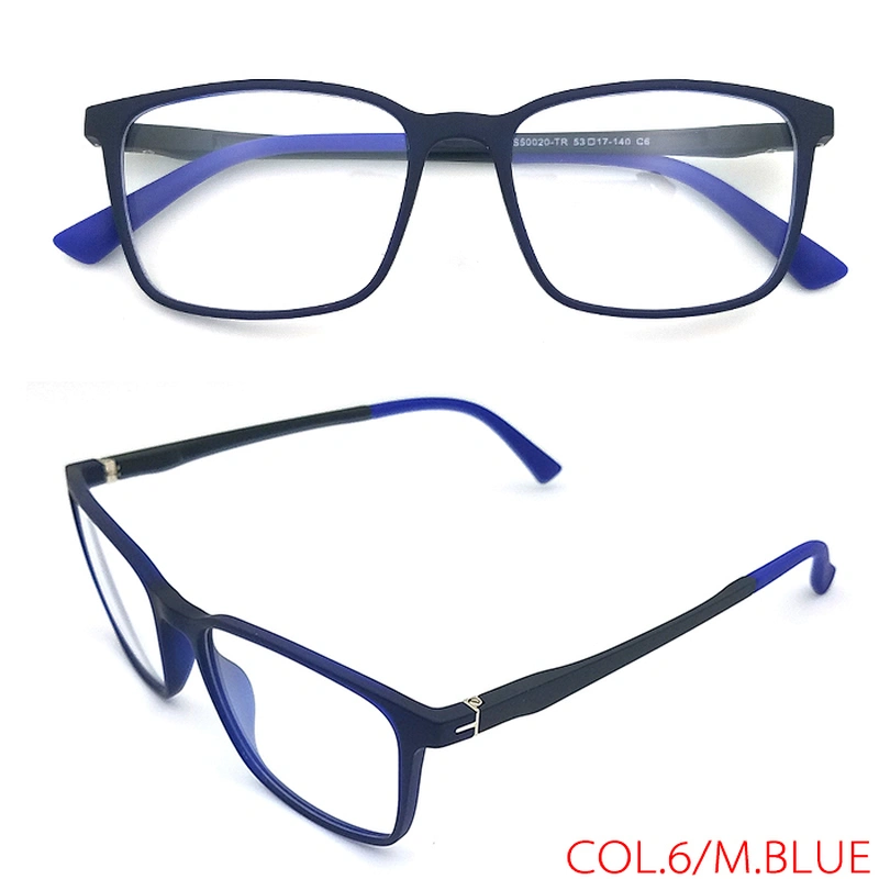 Glasses Square Optical Manufacturer Plastic Myopia Flexible Eyeglasses Frame