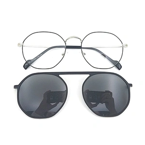 hot selling new design wholesale clip on glasses sunglasses ready stock