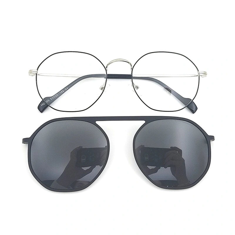 hot selling new design wholesale clip on glasses sunglasses ready stock
