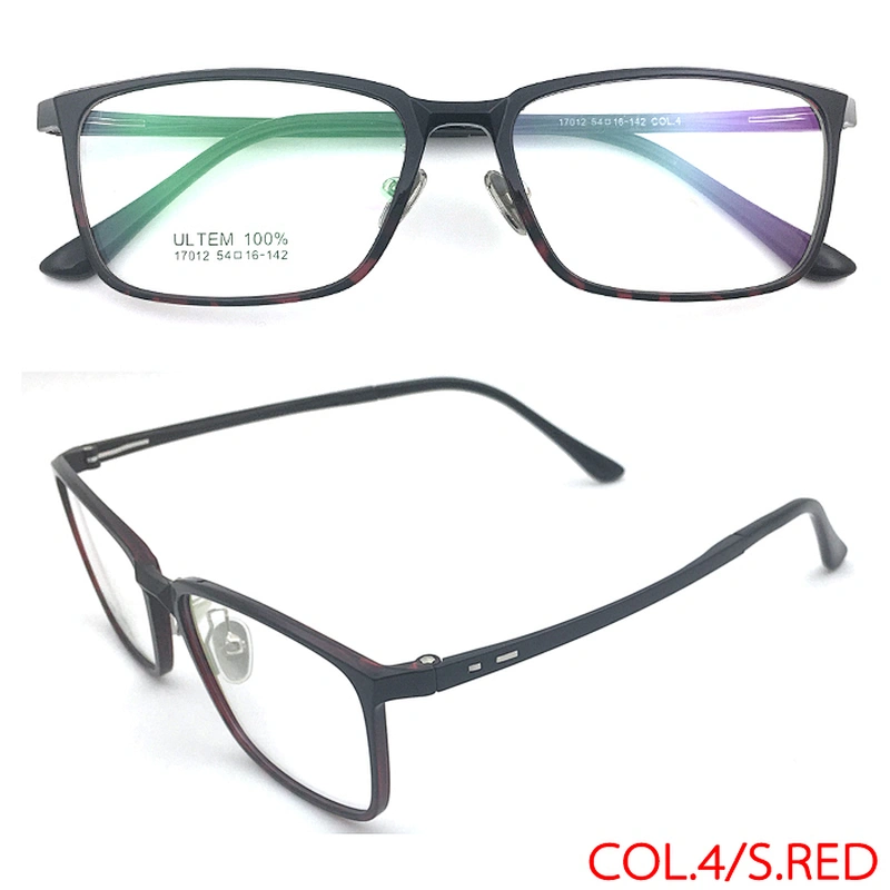 ultem Plastic New Design Eyeglasses Lady Fashion High Quality Frame Glasses