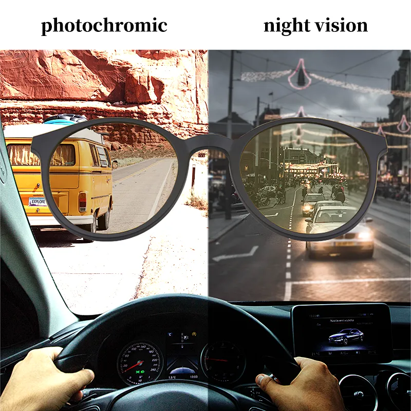 Brand Quality TR90 Frame AL Spring Hinge Photochromic Sunglasses Unisex Polarized  Lens 2019