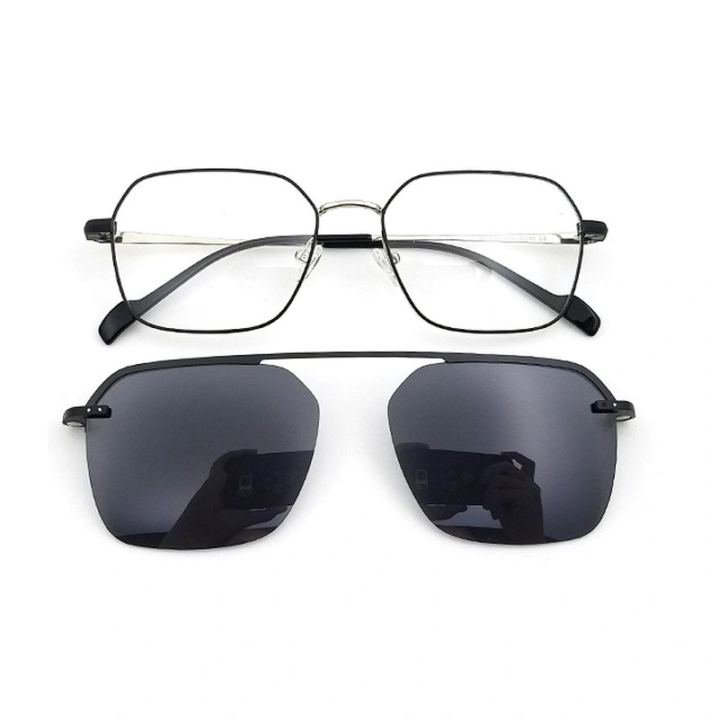 new arrived Clip-on Frame Eyeglasses Magnetic Polarized Imax 3d Clip On Glasses