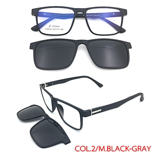 new design UTLEM clip on sunglasses magnet clip on optical frame