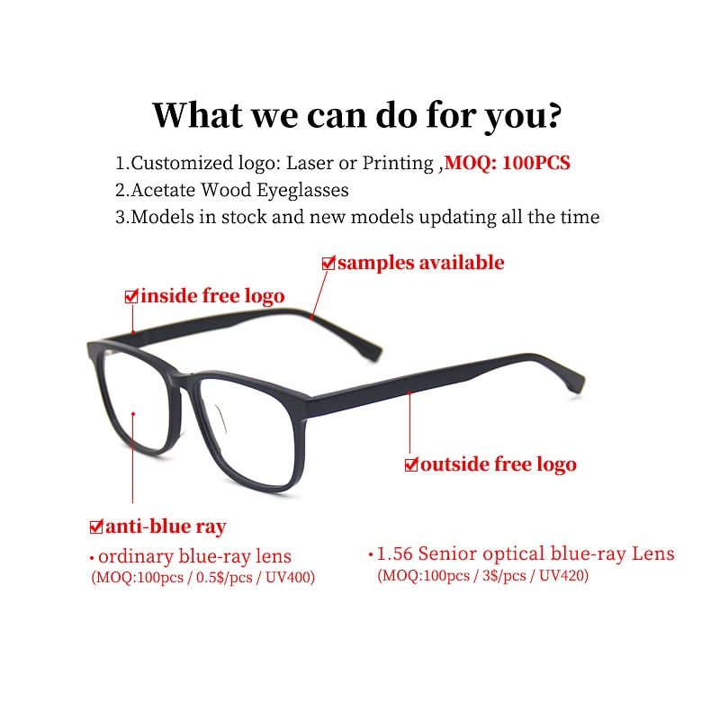 HJ Vintage Wood Grain Acetate Optical Comfort Readers Reading Glasses