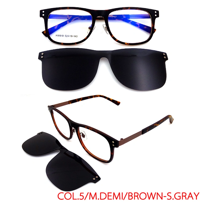 new arrived italy design ultem optical frame magnetic clip on glasses wholesale