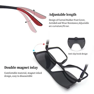 2019 Fashion good quality tr90 polarized lens photochromic sunglasses