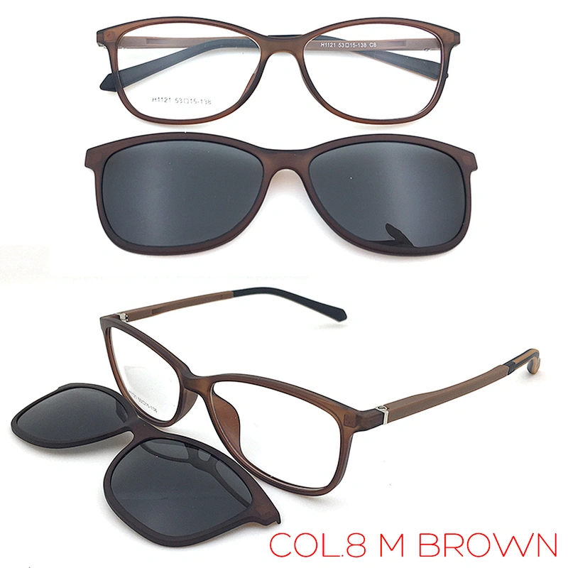 all face Magnetic Eyewear Glasses Fashion Optical Frame Clip On Sunglasses