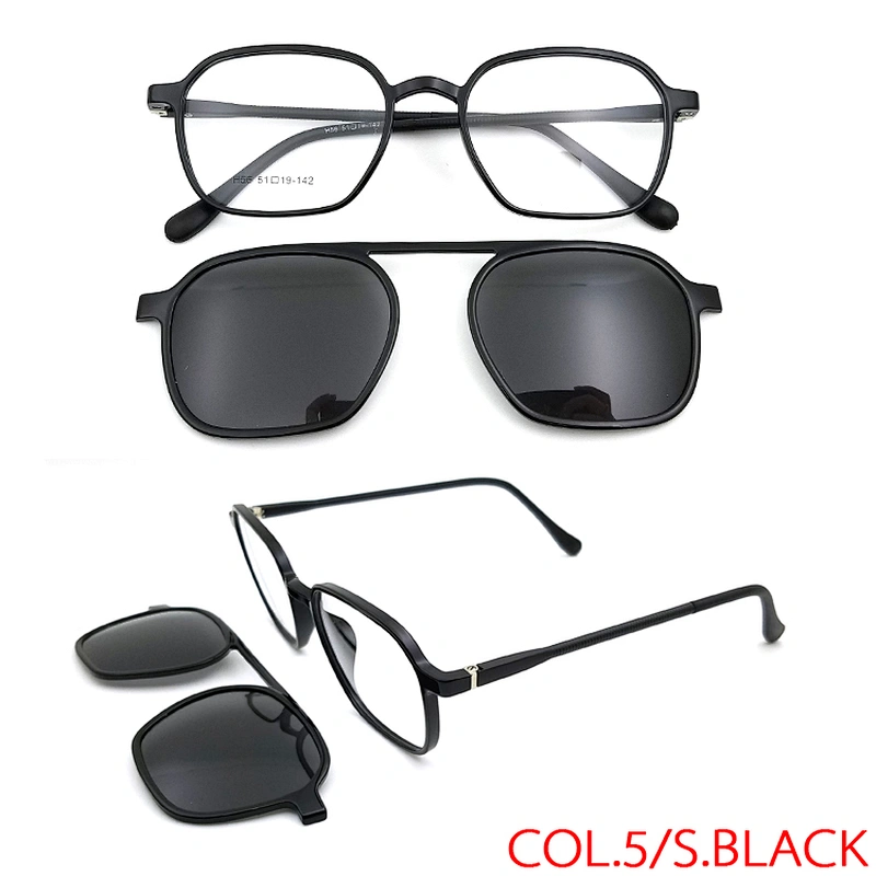 hot sale cheap cost ready stock  magnetic tr90 optical clip on eyeglasses frame