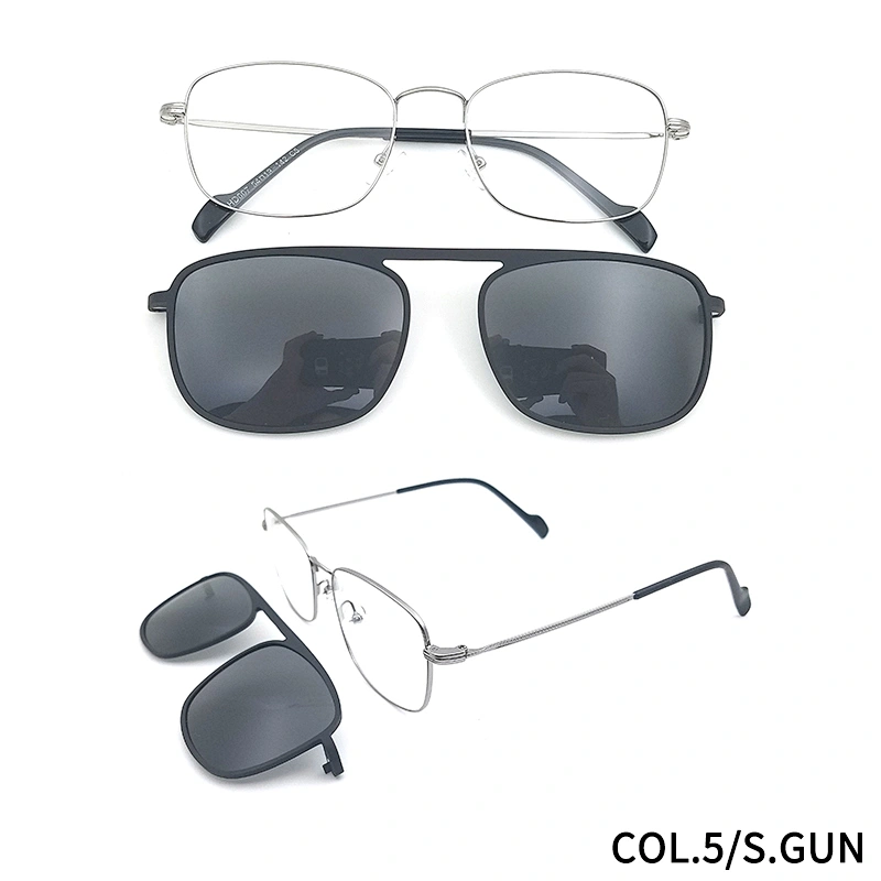high quality polarized UV400 customer logo optical clip on eyeglasses