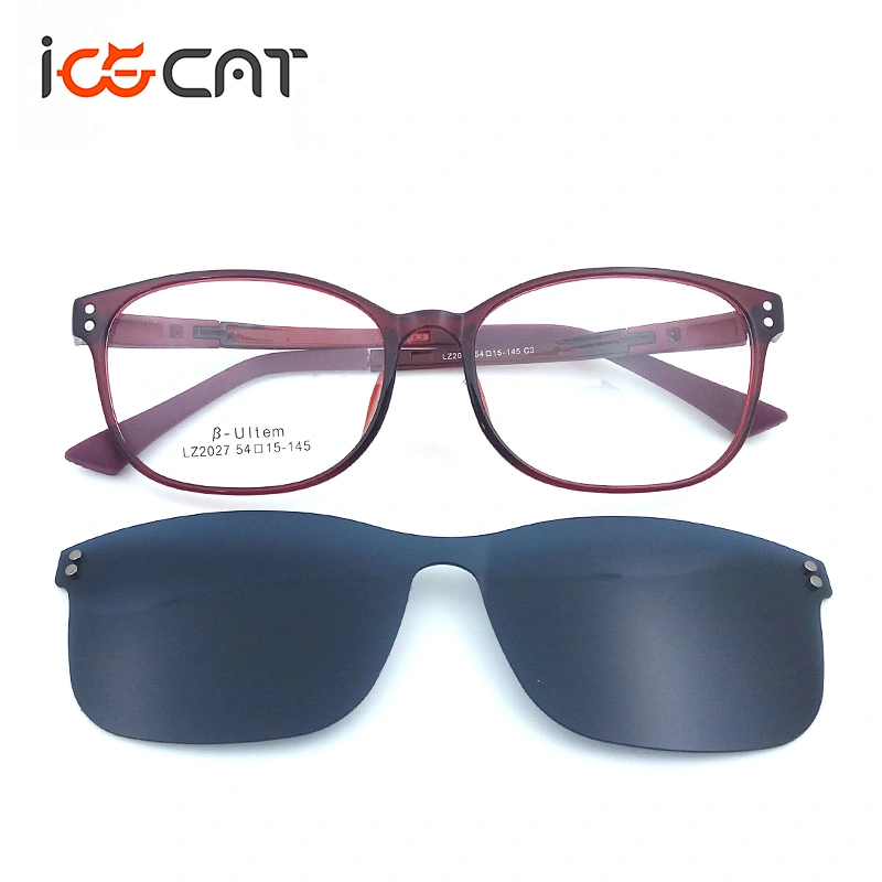 factory ready stock ultem material wholesale clipo on eyewear frame