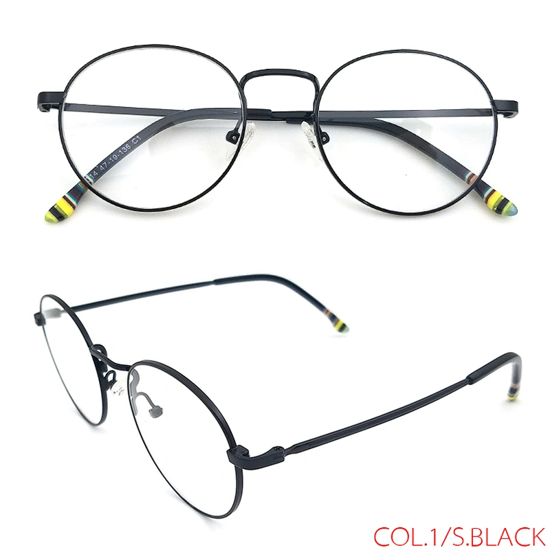 Eyeglasses Wholesale Anti Blue Light Metal Eyewear Optical Frame In China