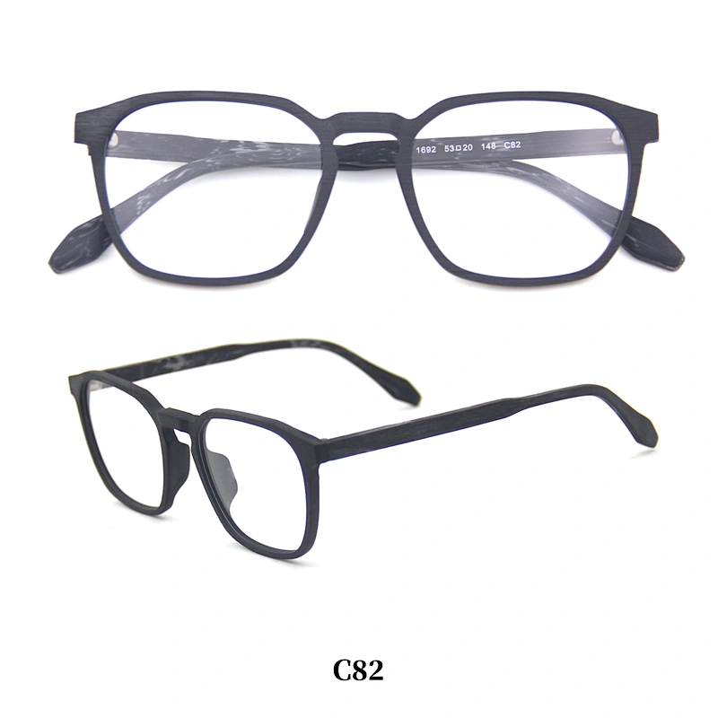 fashion design China Wholesale Wood Grain Acetate Eyeglasses stock