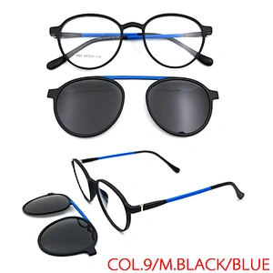 hot sale high quality ready spot magnetic soft tr90 optical clip on glasses