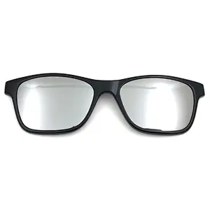 nice design megnetic optical frame with TAC lens ready stock clip on eyewear